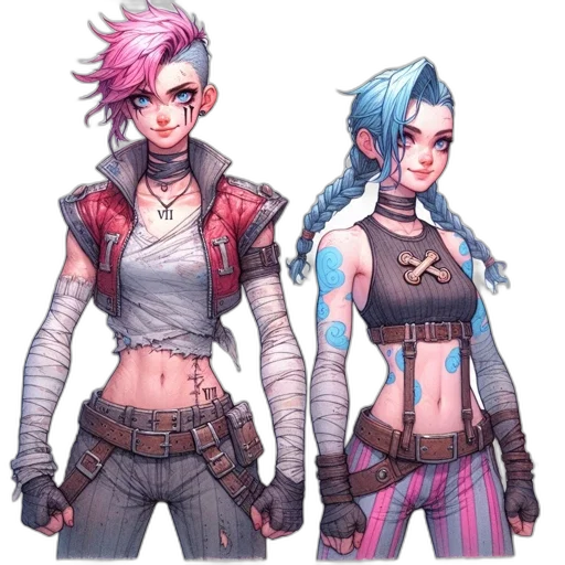jacket, concept art, cyberpunk, fantasy art transparent PNG cut-out
