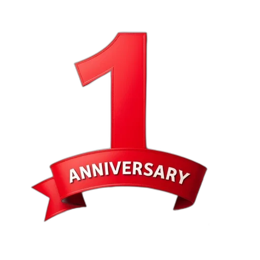 happy, anniversary, celebration, design transparent PNG cut-out