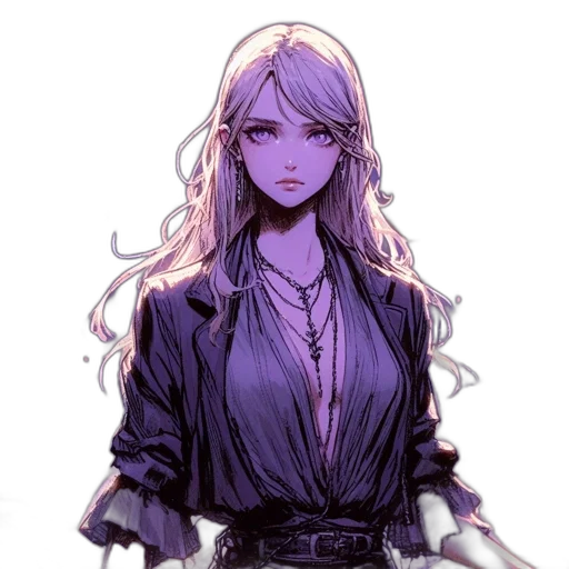 dress, staff, jacket, jewelry transparent PNG cut-out