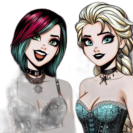 cartoon, fantasy art, concept art, comic book art transparent PNG cut-out
