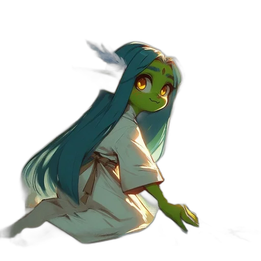 dragon, creature, staff, concept art transparent PNG cut-out