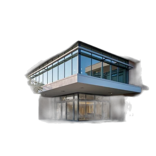 building, 3d render, photorealistic, concept art transparent PNG cut-out