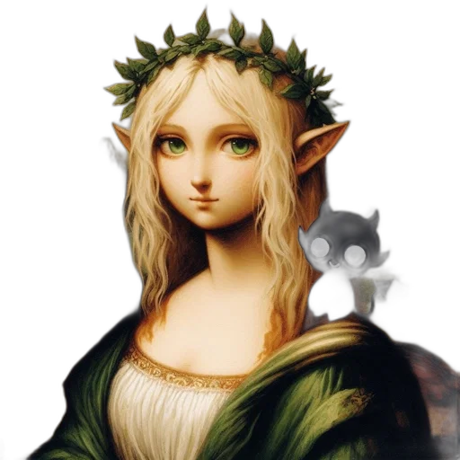 dragon, face, staff, creature transparent PNG cut-out