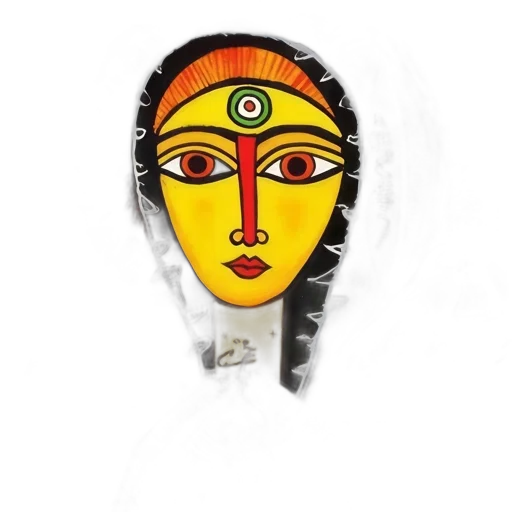 jewelry, mask, face, staff transparent PNG cut-out