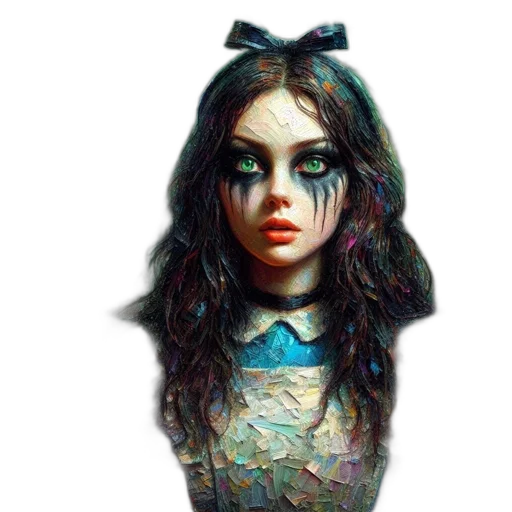 mask, dress, face, creature transparent PNG cut-out