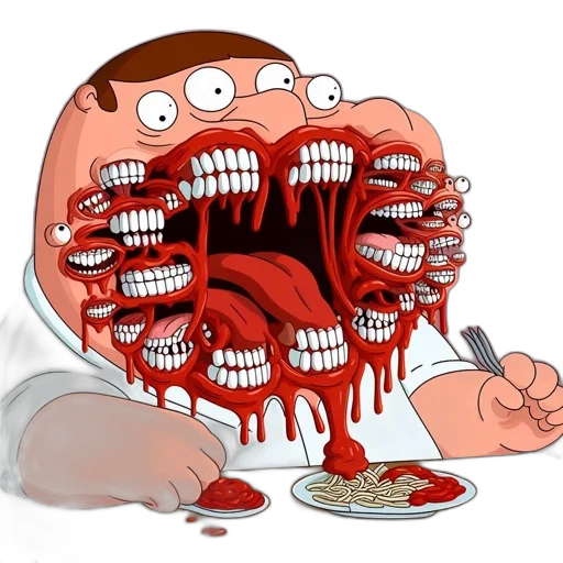 food, face, creature, mask transparent PNG cut-out