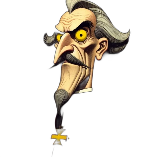 mask, face, creature, staff transparent PNG cut-out