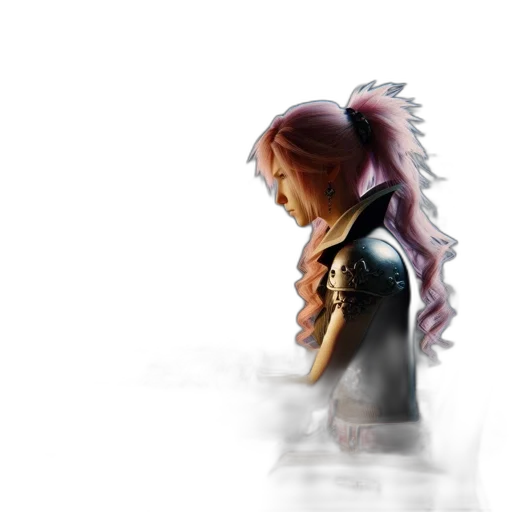 dragon, hair, pixel art, fantasy art transparent PNG cut-out