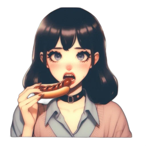 food, face, creature, animal transparent PNG cut-out