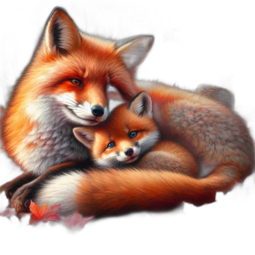 animal, photorealistic, oil painting, concept art transparent PNG cut-out