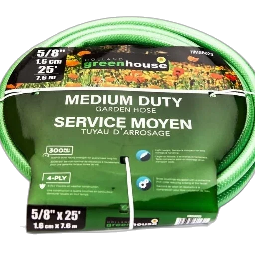 medium-duty, garden, hose, holland transparent PNG cut-out