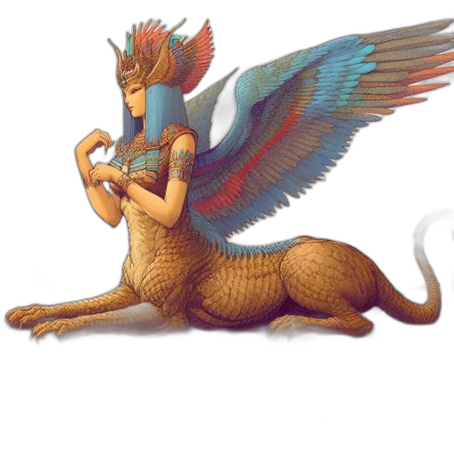 dragon, staff, animal, creature transparent PNG cut-out
