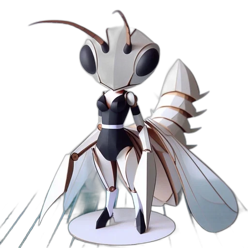robot, creature, animal, concept art transparent PNG cut-out