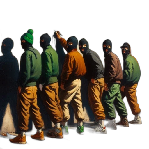 jacket, concept art, oil painting, watercolor transparent PNG cut-out