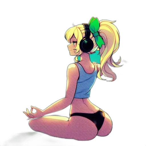staff, flower, concept art, pixel art transparent PNG cut-out