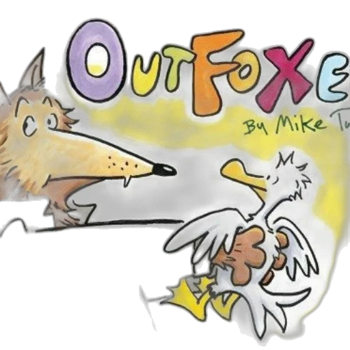 concept art, cartoon, fox, duck transparent PNG cut-out