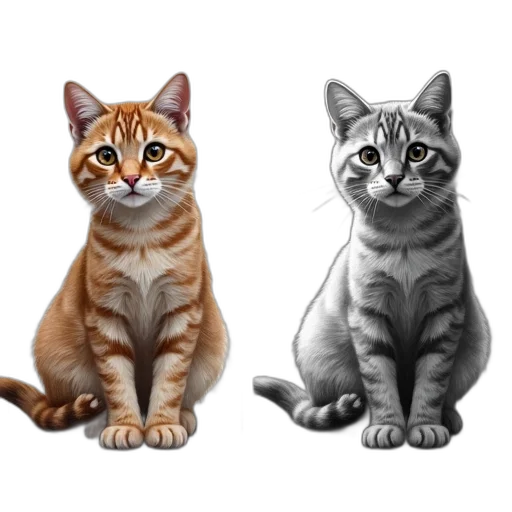 animal, photorealistic, concept art, 3d render transparent PNG cut-out