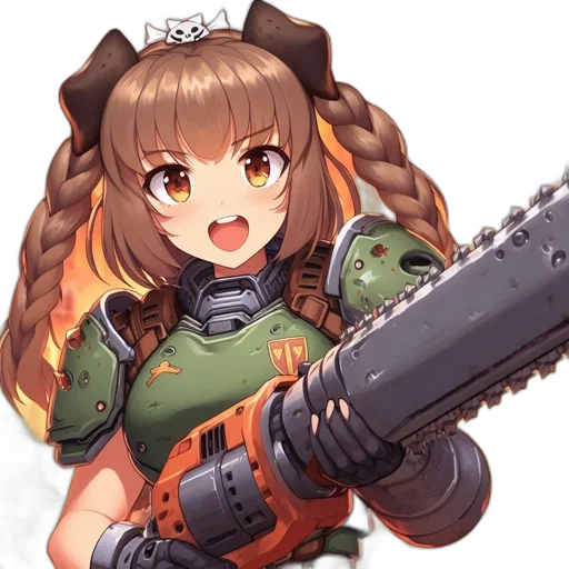 weapon, staff, sword, robot transparent PNG cut-out