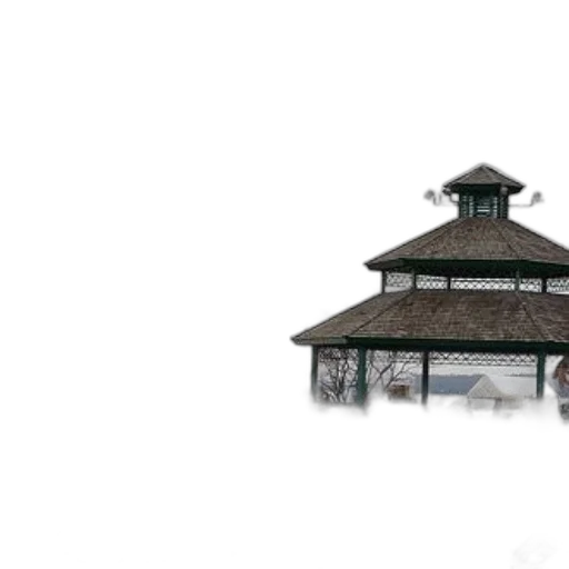building, umbrella, staff, hat transparent PNG cut-out
