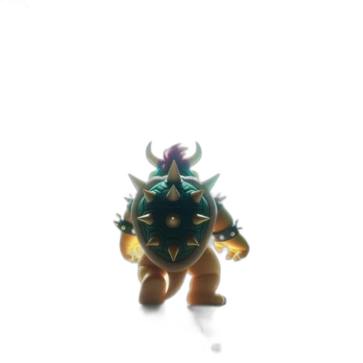 creature, crown, staff, mask transparent PNG cut-out