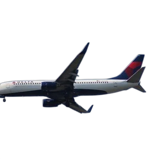 staff, delta, airplane, flying transparent PNG cut-out