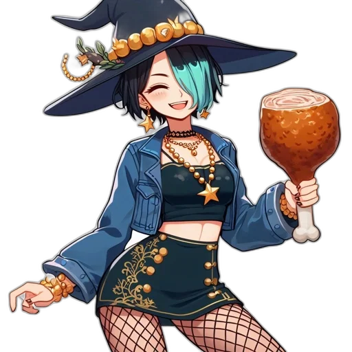 food, staff, hat, weapon transparent PNG cut-out