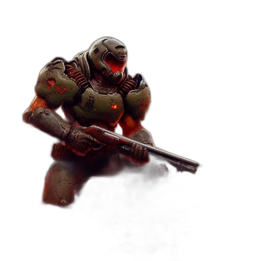 robot, weapon, creature, staff transparent PNG cut-out