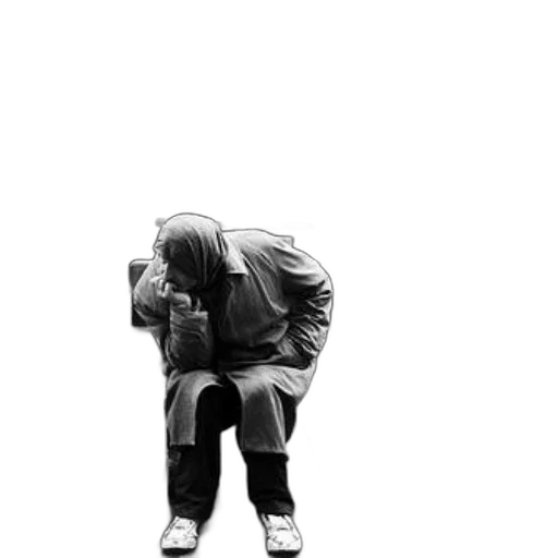 jacket, shoes, creature, face transparent PNG cut-out