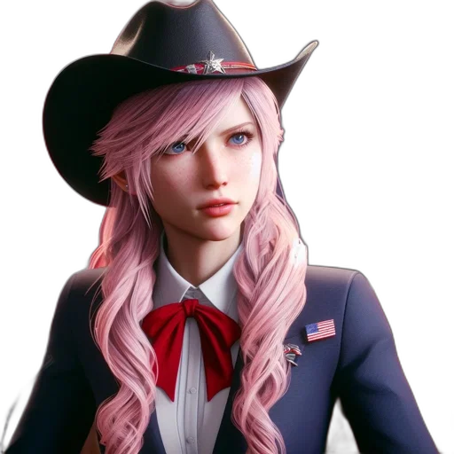 hat, jacket, staff, face transparent PNG cut-out