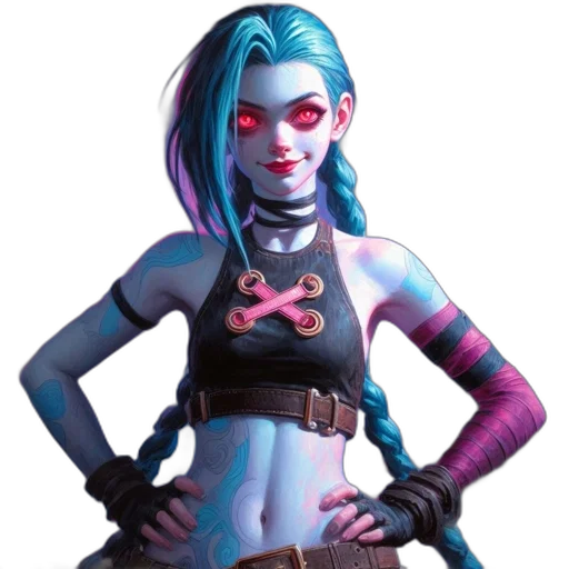 face, concept art, cyberpunk, fantasy art transparent PNG cut-out