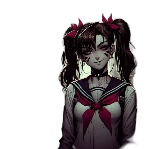 face, creature, mask, staff transparent PNG cut-out