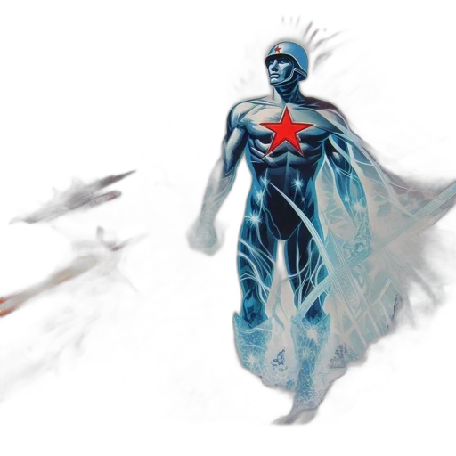concept art, comic book art, fantasy art, 3d render transparent PNG cut-out