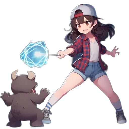 staff, creature, weapon, concept art transparent PNG cut-out