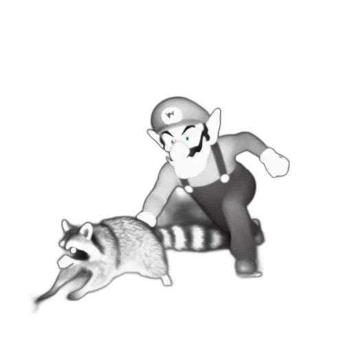 creature, animal, staff, concept art transparent PNG cut-out