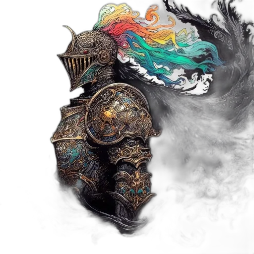 dragon, sword, mask, weapon transparent PNG cut-out