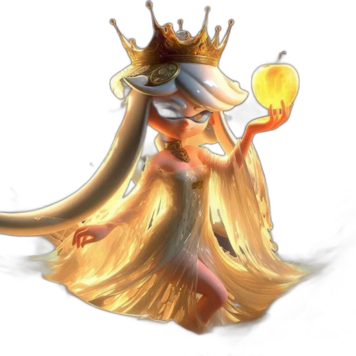 crown, hat, staff, dragon transparent PNG cut-out