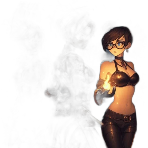 robot, staff, weapon, concept art transparent PNG cut-out