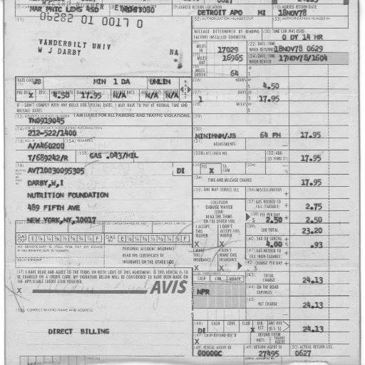 receipt, vanderbilt, university, car transparent PNG cut-out