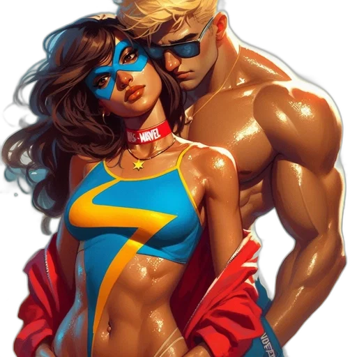 comic book art, concept art, fantasy art, cyberpunk transparent PNG cut-out