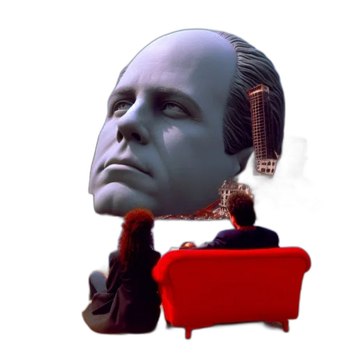 mask, face, furniture, robot transparent PNG cut-out