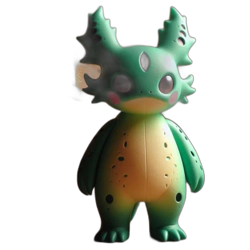 creature, dragon, animal, staff transparent PNG cut-out