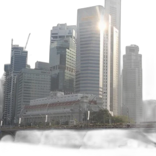 building, photorealistic, 3d render, concept art transparent PNG cut-out
