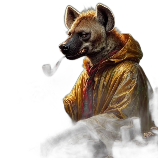 jacket, animal, creature, concept art transparent PNG cut-out