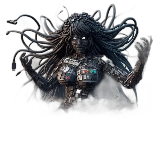 hair, creature, mask, animal transparent PNG cut-out