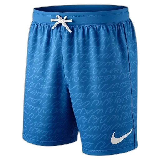blue, pair, shorts, pattern transparent PNG cut-out