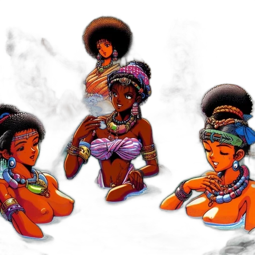 jewelry, concept art, comic book art, fantasy art transparent PNG cut-out