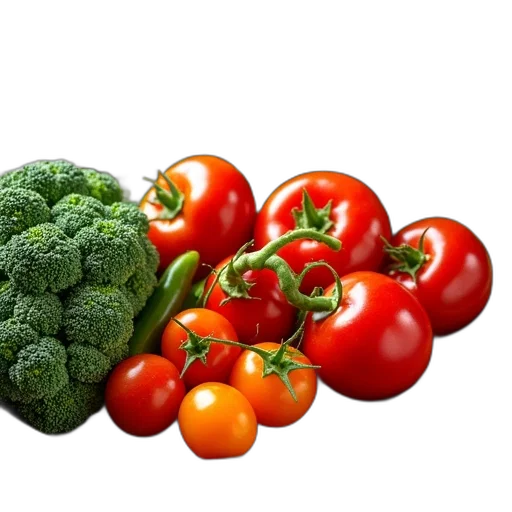 food, crown, photorealistic, 3d render transparent PNG cut-out