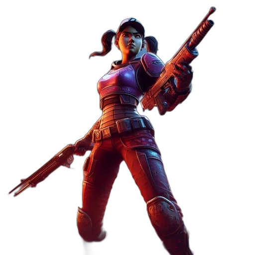 weapon, staff, jacket, concept art transparent PNG cut-out