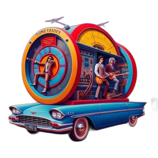 car, furniture, concept art, surreal transparent PNG cut-out