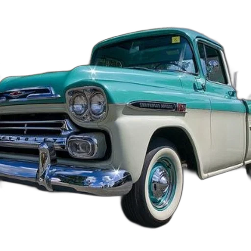 car, photorealistic, 3d render, vintage transparent PNG cut-out
